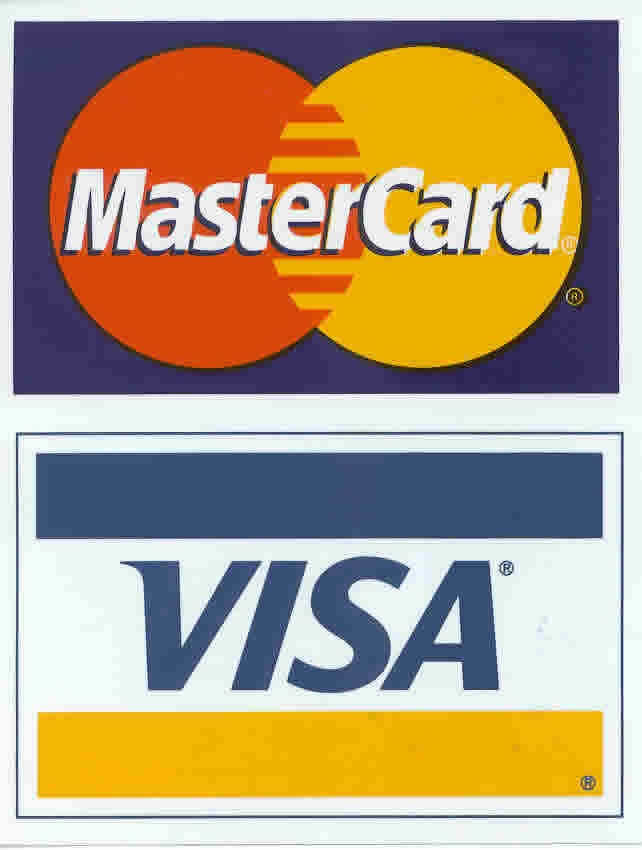 Master card, visa card