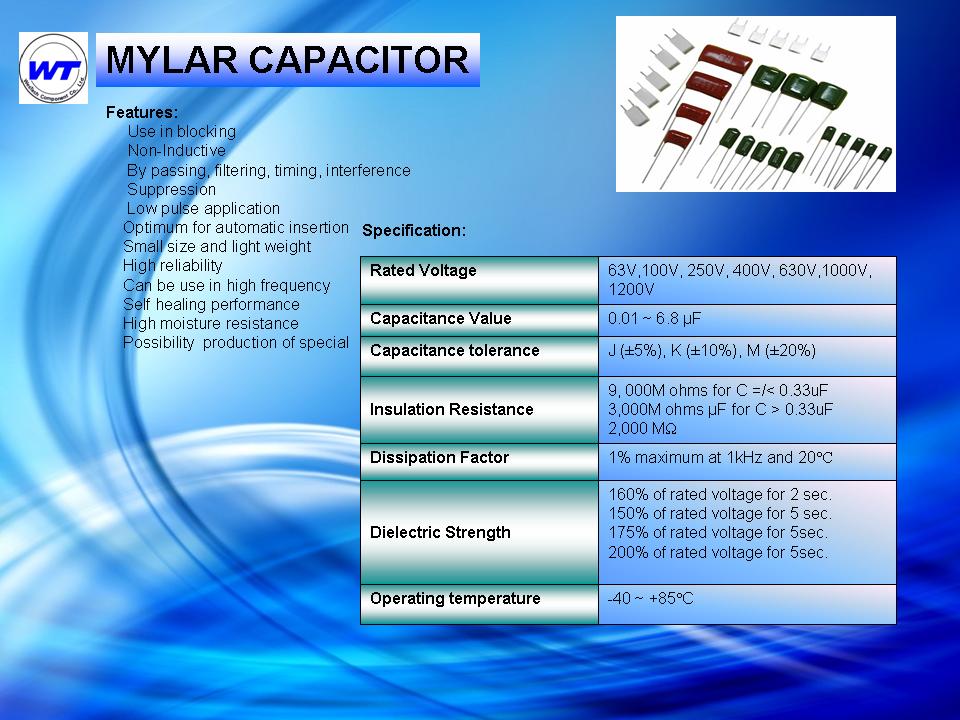 mylar capacitor